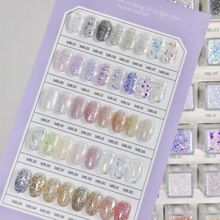 메이유어 더 콜렉터 시즌4 글리터젤 40종 단품, MR.30, 1개