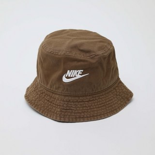 나이키 NIKE 아웃도어 캠핑 데일리 버킷햇 벙거지 모자 모스우드브라운