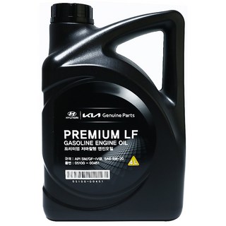 현대모비스 프리미엄 저마찰형 엔진오일 4L, 1개, 5w20, 4000ml