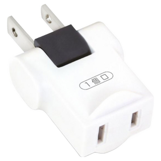 N Dr.AV 日式180度旋轉插頭, 1個