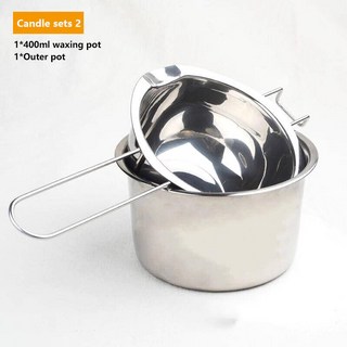 캔들만들기 diy 키트 양초 만들기 DIY 공예 도구 붓는 냄비 왁스 녹는 재료 아로마 테라피 심지 홀더, 06 Kit 1 EU 220 V