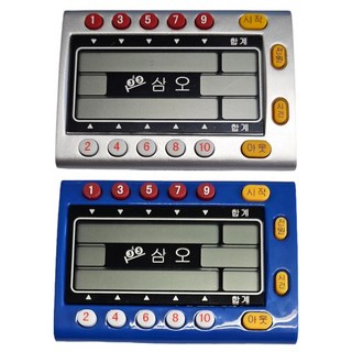 삼오게이트볼 전자득점기 No.333 손목득점기 게이트볼득점기 게이트볼시계, 파랑, 1개
