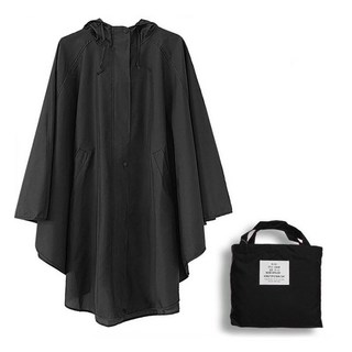 스토리원 여성 망토 후드 우비 우의 레인코트 레인자켓 URJ010