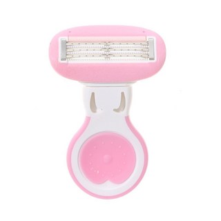 五層親膚舒適刮毛刀 蘆薈潤滑 防滑握柄 附收納盒 女士專用, 1個, 1個裝