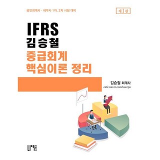 IFRS 김승철 중급회계 핵심이론정리:공인회계사/세무사 1차 2차 시험대비, 재단만[스캔용]