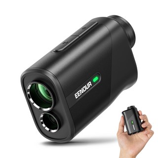 이누어 미니 레이저 골프 거리측정기 슬로프 기능 속도 측정기 U800, 블랙