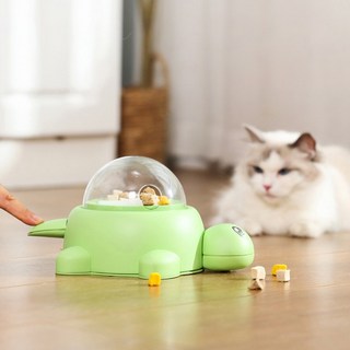 클라우드벨 강아지 고양이 오리팡 노즈워크 장난감, 1개, 그린