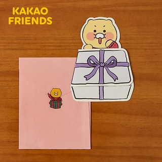 KAKAO FRIENDS 哈利波特聯名卡片, 1個, B