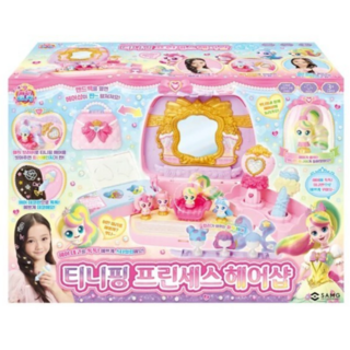 캐치티니핑 프린세스 헤어샵 여아 생일 크리스마스 선물, 2개, 단품