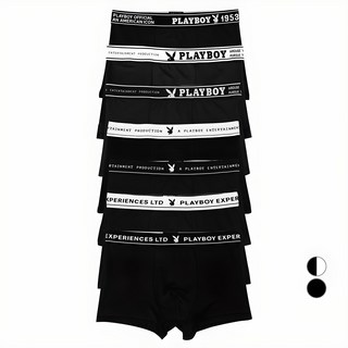 플레이보이 남성용 블랙에디션 드로즈 7종 세트