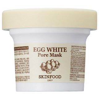 SKINFOOD 蛋白毛孔面膜 120g, 1罐, 1入