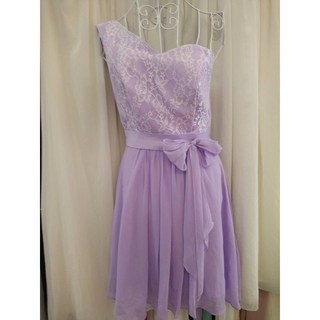 瑪嘉妮Majani 甜美氣質宴會約會綁帶式小禮服伴娘服 M L XL 零碼出清特價, 1個