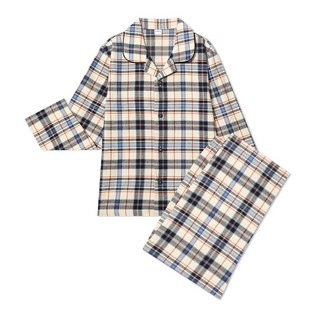 수아팜 남아 루시드체크 긴팔 파자마 세트