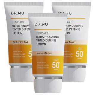 DR.WU 達爾膚 全能保濕潤色防曬乳, 35ml, 3瓶