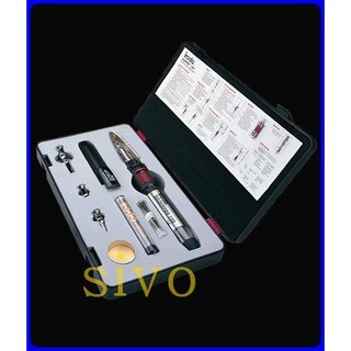 IRODA 120K 可攜式電子點火瓦斯焊槍組 PRO-120K 烙鐵組 台灣製, 1個