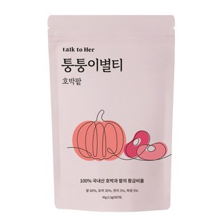 퉁퉁이별티 호박팥차, 1.5g, 30개입, 1개