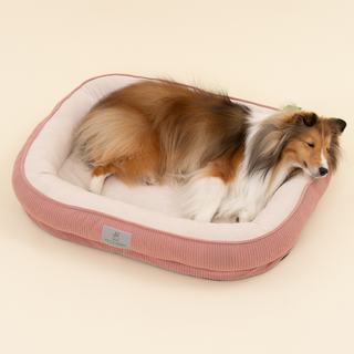 펫앤마마 애완동물 꿀잠 방석, 로즈 브라운, 1개