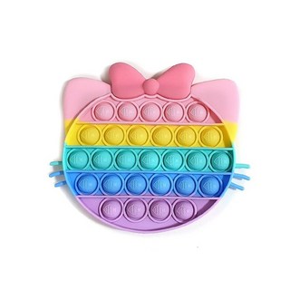 선택가능한 36종 푸쉬팝 구슬포함가방 팝잇 푸시팝, 고양이 푸쉬팝, 1개