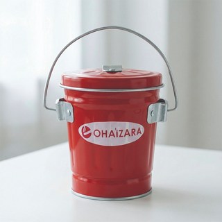 OBAKETSU ohaizara 手工桌上型煙灰缸 0.35L 帶蓋造型菸灰缸 防風不鏽鋼煙灰缸, 黑色,單入, 1個