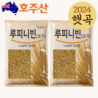 The큰나무 호주산 루피니빈 콩 루핀 콩, 900g, 2개