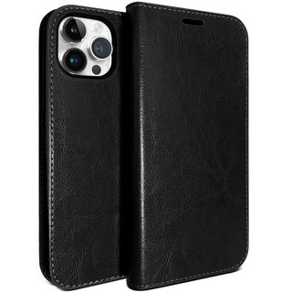 [아이폰 15 프로 맥스용 더조은셀러 천연 가죽 케이스]