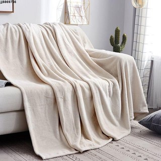 午睡毛毯 純白法蘭絨 加厚雙面絨 蓋毯 牛奶絨床單 雙人宿舍 午睡沙發毯子