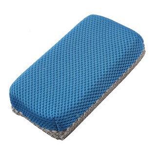 양면 세차 스폰지 벌레 제거 스폰지 메쉬 청소 타르 스폰지 세차용 슈퍼 흡수성 소프트 자동차 관리 패드, pcs 2, 1개