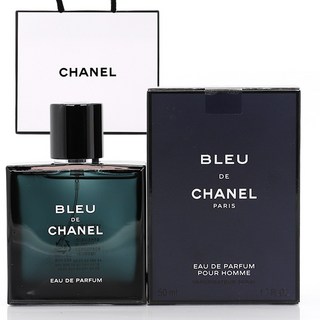 [정식 한글라벨 백화점제품] 블루 드 샤넬 오 드 빠르펭 쇼핑백동봉, 50ml, 1개