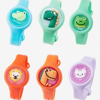 LED 불빛 여름 야외 캠핑 모기 벌레 퇴치 향기 팔찌 썸머 밴드 M10877, 1개