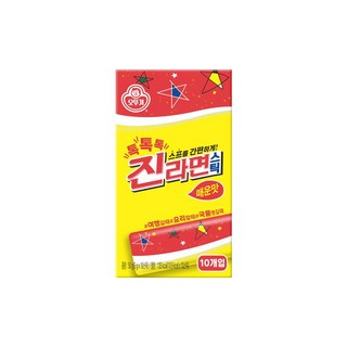 오뚜기 톡톡톡 진라면 스틱 매운맛 라면스프 (10봉입) 50g 2팩, 1개