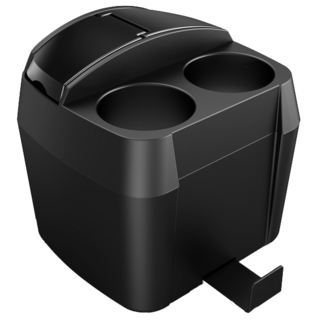 汽車垃圾桶/杯架/面紙架 車用垃圾桶多功能多用途收納箱 面紙盒 置物盒, 1個