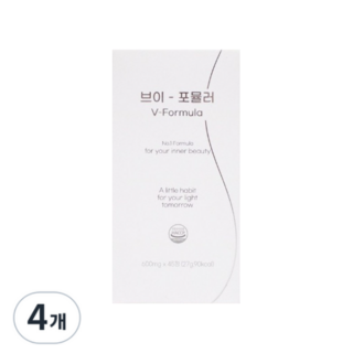 브이포뮬러 프리미엄 브로멜라인 8000mg 고함량, 4개, 45정