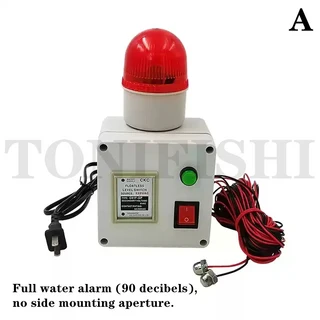 무선 수위 및 경보 자동 감지 물 부족 소리 빛 제어 스위치, 13 A