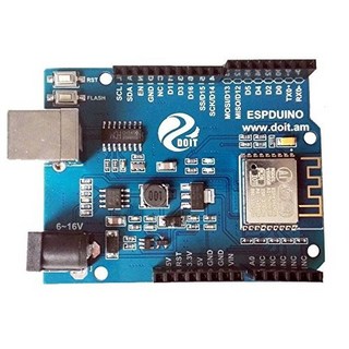 ESPDuino 開發板帶WiFi的 Arduino UNO R3 開發板 ESP8266 (ESP-13) 附傳輸線, 1個, 含稅