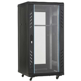 통신랙 허브랙 서버랙 19인치 랙 이동식 통풍 캐비넷, 1개