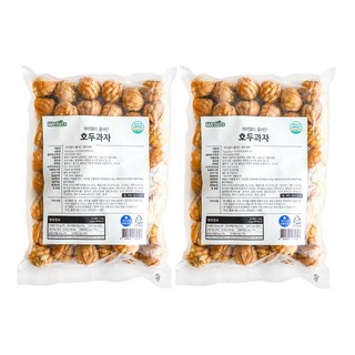 웰루츠 우리밀이 들어간 호두과자 대용량 냉동 호두과자, 2개, 1kg