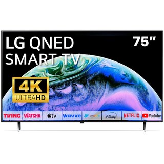 LG 75인치(189cm) TV QNED 4K 스마트 TV 퀀덤닷 75QNED80 LED 미러링 넷플릭스 유튜브, 방문설치, 벽걸이형, 75인치