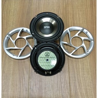 VIPER 6吋 單體喇叭 車用喇叭 分音喇叭 台灣製造 (一組), 1個