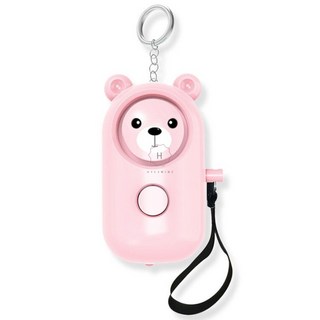 경보기(핑크) 호신용 테디, 1개, 핑크