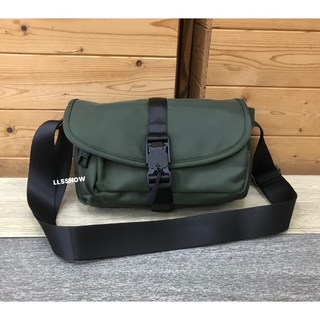 OPERATIONS 潮流休閒側背包 防潑水尼龍斜背包 - 男用現貨, 軍綠 (1047+30) #050