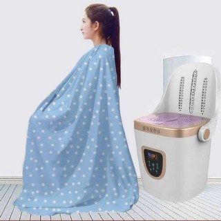 반신욕 가운 좌훈 사우나 목욕 찜질복 좌욕 스커트 유니섹스 남녀 공용 전신 쑥찜, [24] 24. 연파랑 면 쑥찜, 1개