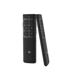 二合一充電式紅光無線簡報筆，空中滑鼠無線翻頁筆, 白色, 1個