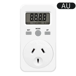 KWE-PMB03 디지털 에너지 미터 전력계 소켓 전압 소비 와트 AC 230V 16A 전기 분석기 모니터 테스터, 06 AU PLUG