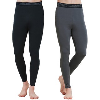 시스넬라 1+1 남성 기모 타이즈 2종세트 기모 발열내의 레깅스 내복 9부