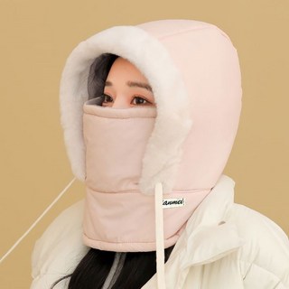 풀커버 방한 겨울 패딩 모자 귀달이 귀도리