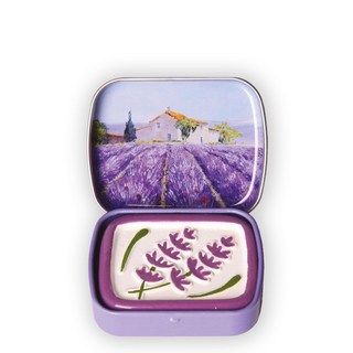 ESPRIT PROVENCE薰衣草香氛石膏 居家室內擴香 鐵盒裝飾, 無味