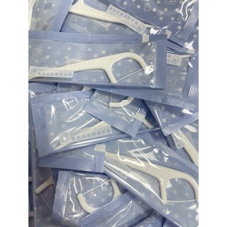 台灣製愛牙好細滑牙線棒【單支包裝】材質同3M細滑 西河超細滑, 1個, 1支【單支包裝】, 1支【單支包裝】