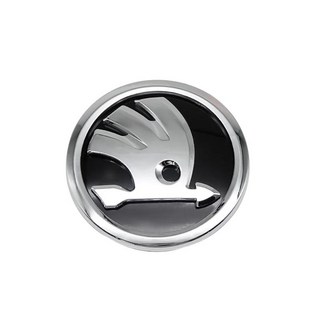 스코다 S 파비아 1 2 옥타비아 a7 RS 슈퍼 래피드 예티 카록 비전 3D 자동차 엠블럼 배지 후드 전면 후면