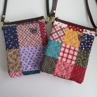 라떼마리아 퀼트 폰크로스백