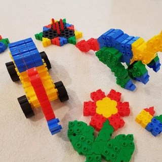 몰펀 호환 내맘대로 조립블럭 400PCS 장난감 hj2*131nf, 1개